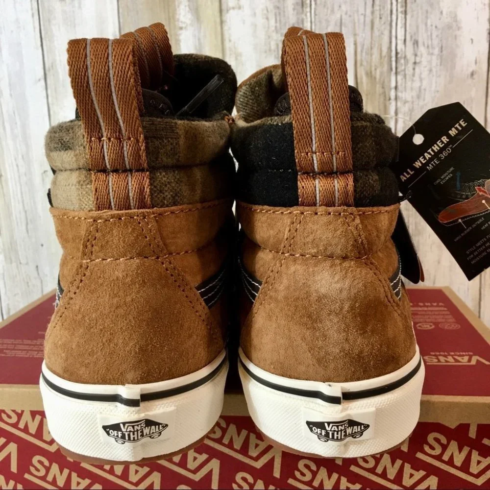 🖤🤎Vans Sk8-Hi Mte 2.0 Dx Glazed Ginger/Mash WMNS - Picture 7 of 13